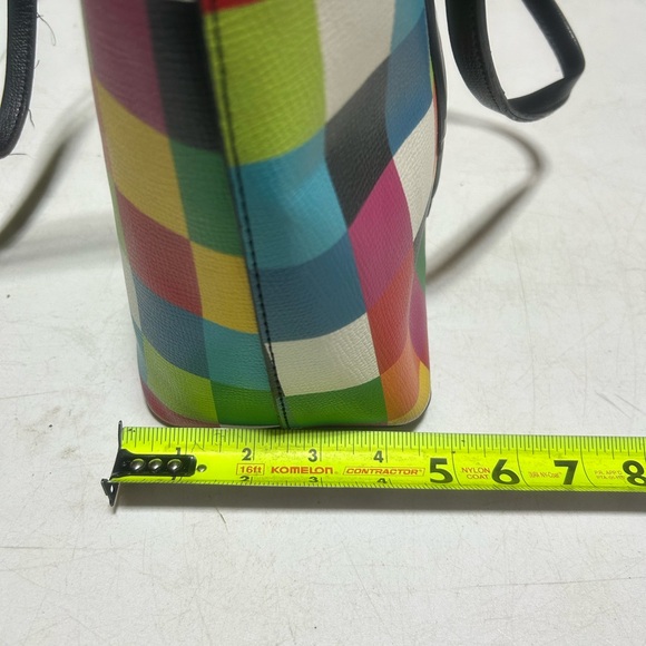 Karl Lagerfeld Blue/Black Multi Color "Karl & Cat" Tote Bag - Picture 11 of 11